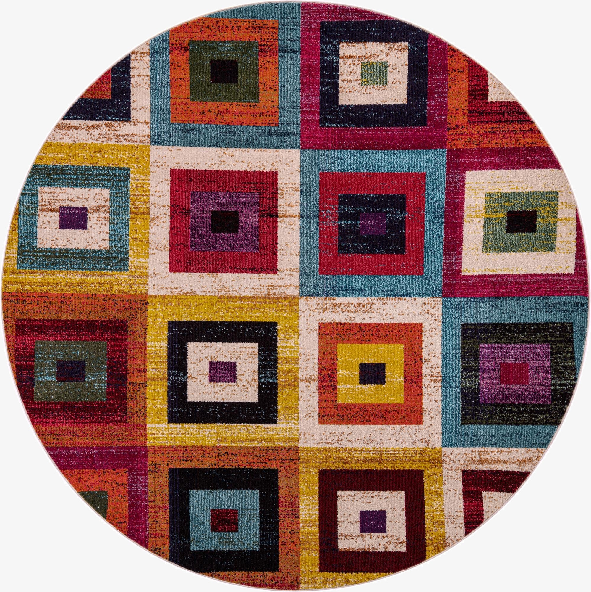 245cm x 245cm  Washable Casablanca Round Rug