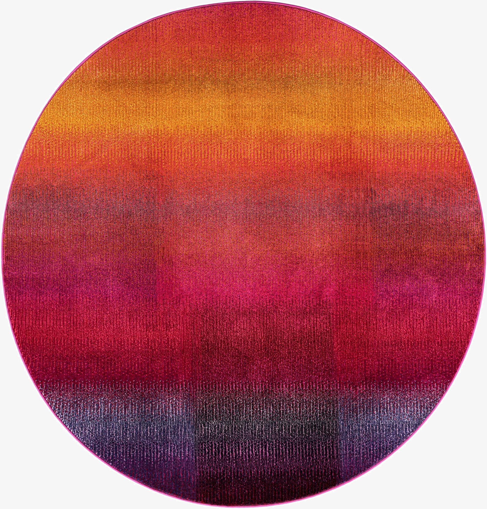 6' x 6' Washable Hyacinth Round Rug