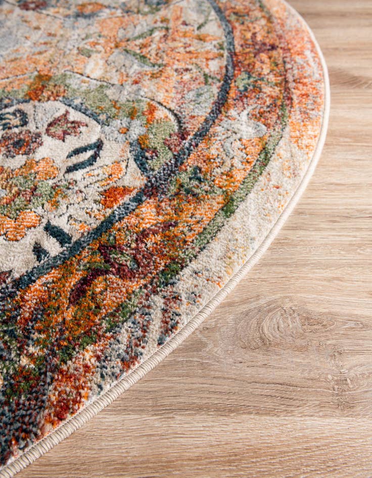 Detail image of 8' x 8' Isabella Round Rug