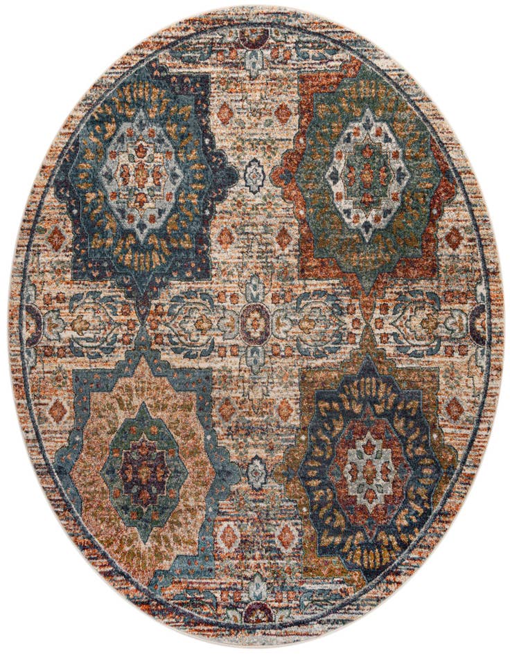 Detail image of 8' x 8' Isabella Round Rug