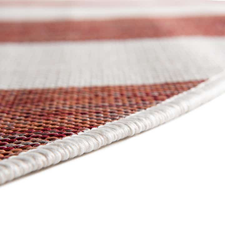 6' 7 x 6' 7 Easy-Clean Jill Zarin Indoor / Outdoor Round Rug