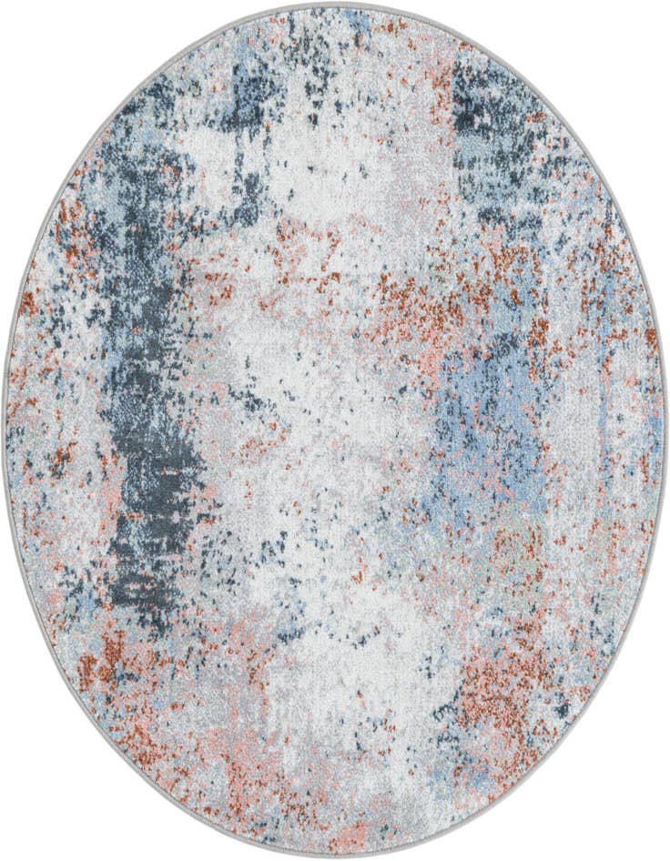 Detail image of 3' 3 x 3' 3 Kamala Washable Round Rug