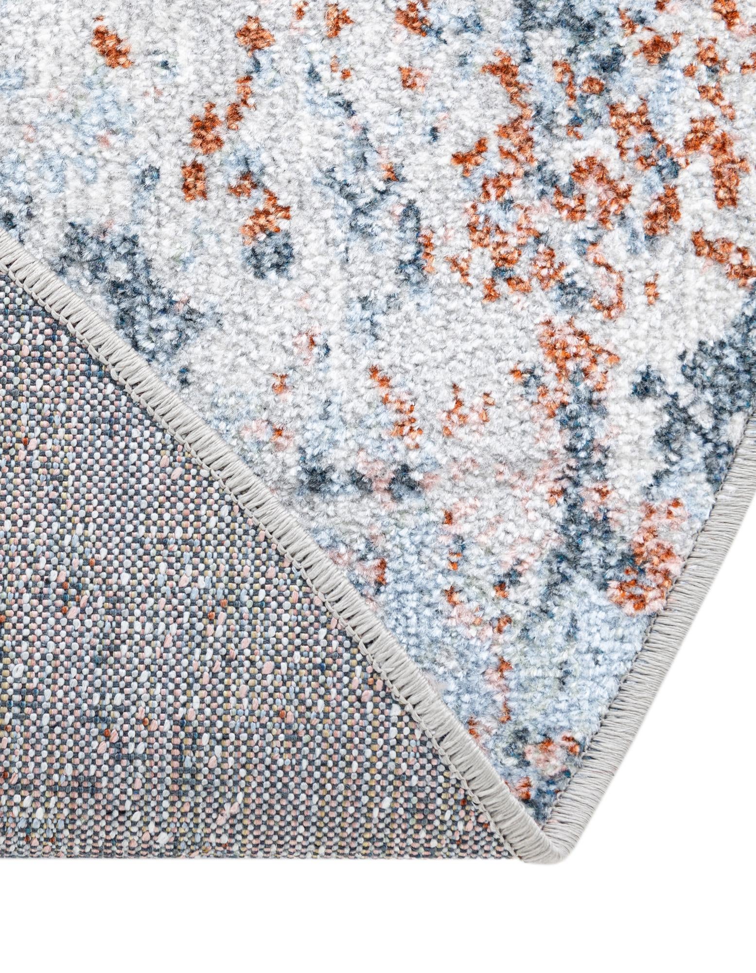 7' 10 x 7' 10 Kamala Washable Round Rug