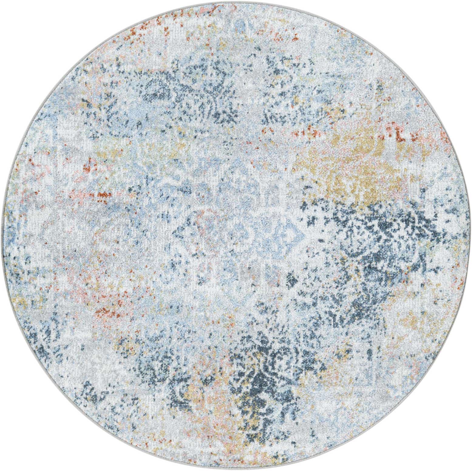 3' 3 x 3' 3 Kamala Washable Round Rug