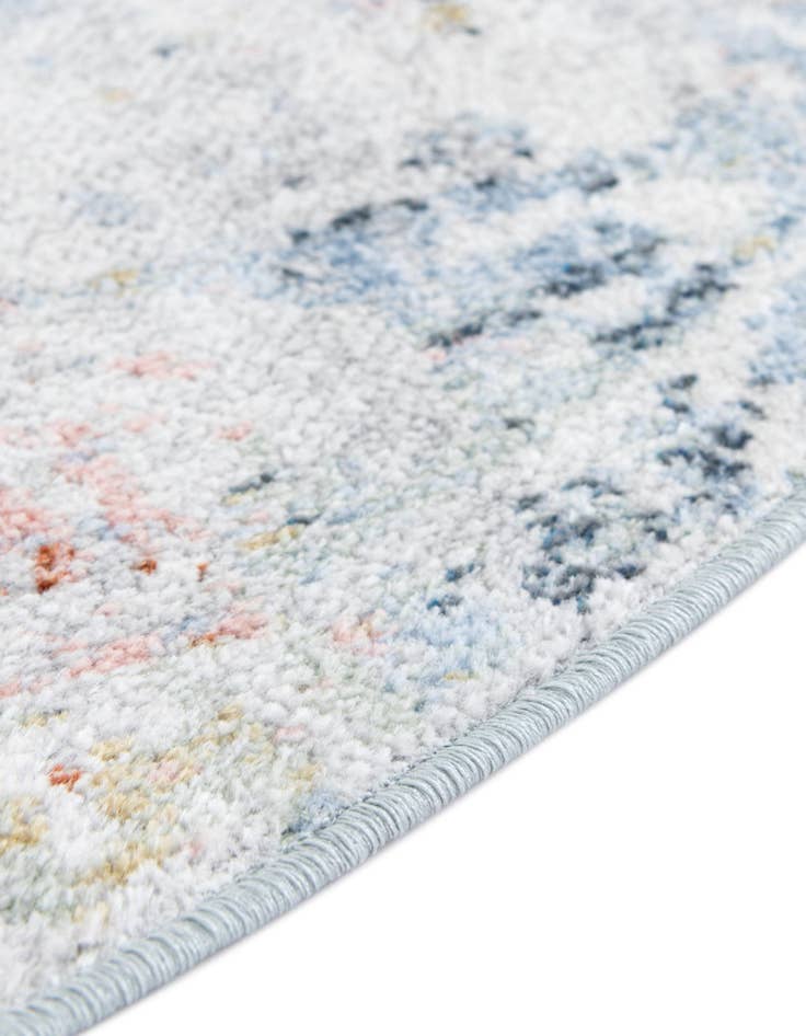 Detail image of 3' 3 x 3' 3 Kamala Washable Round Rug