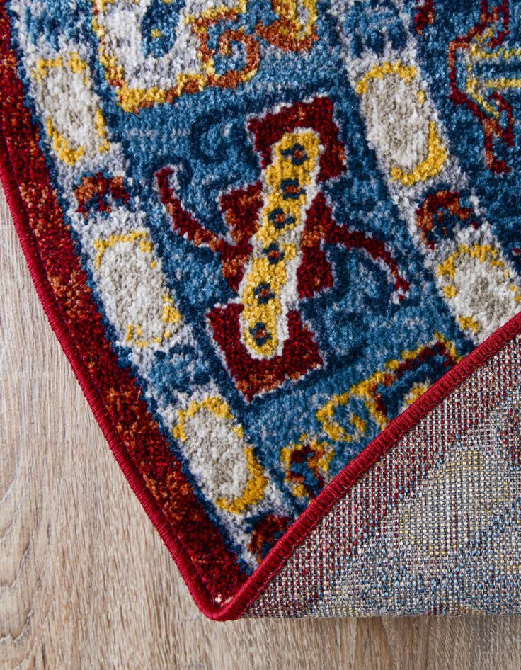 Detail image of 5' 3 x 5' 3 Kamala Washable Round Rug