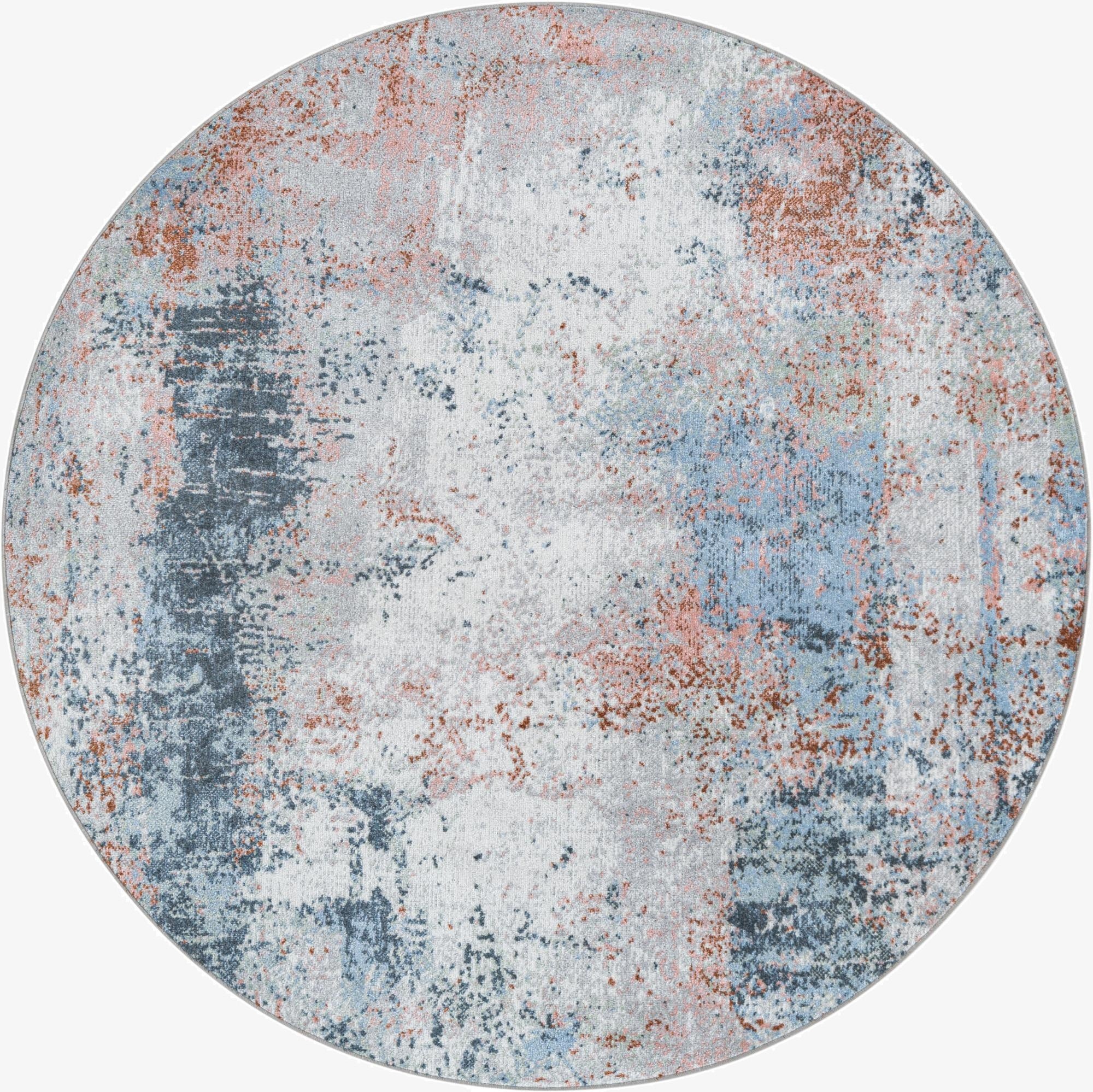 5' 3 x 5' 3 Kamala Washable Round Rug