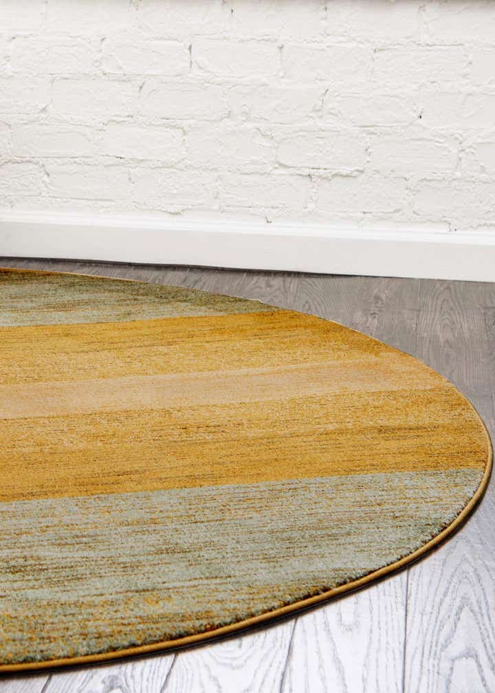 3' x 3' Kashkuli Gabbeh Round Rug