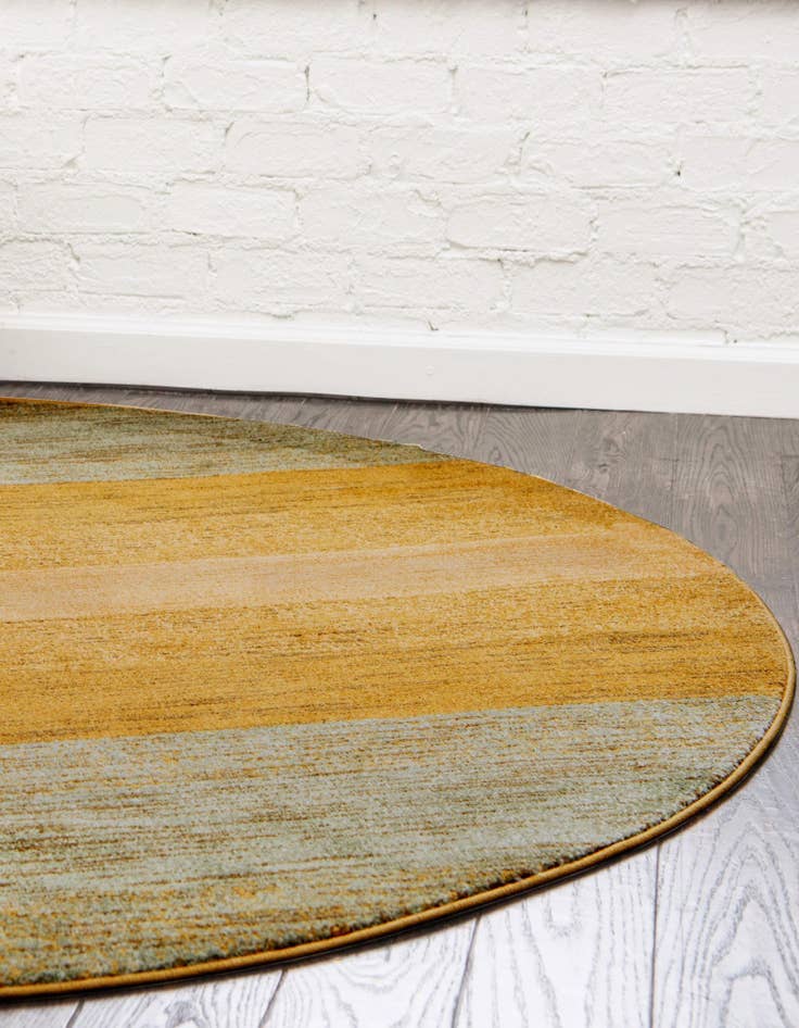 Detail image of 3' x 3' Kashkuli Gabbeh Round Rug