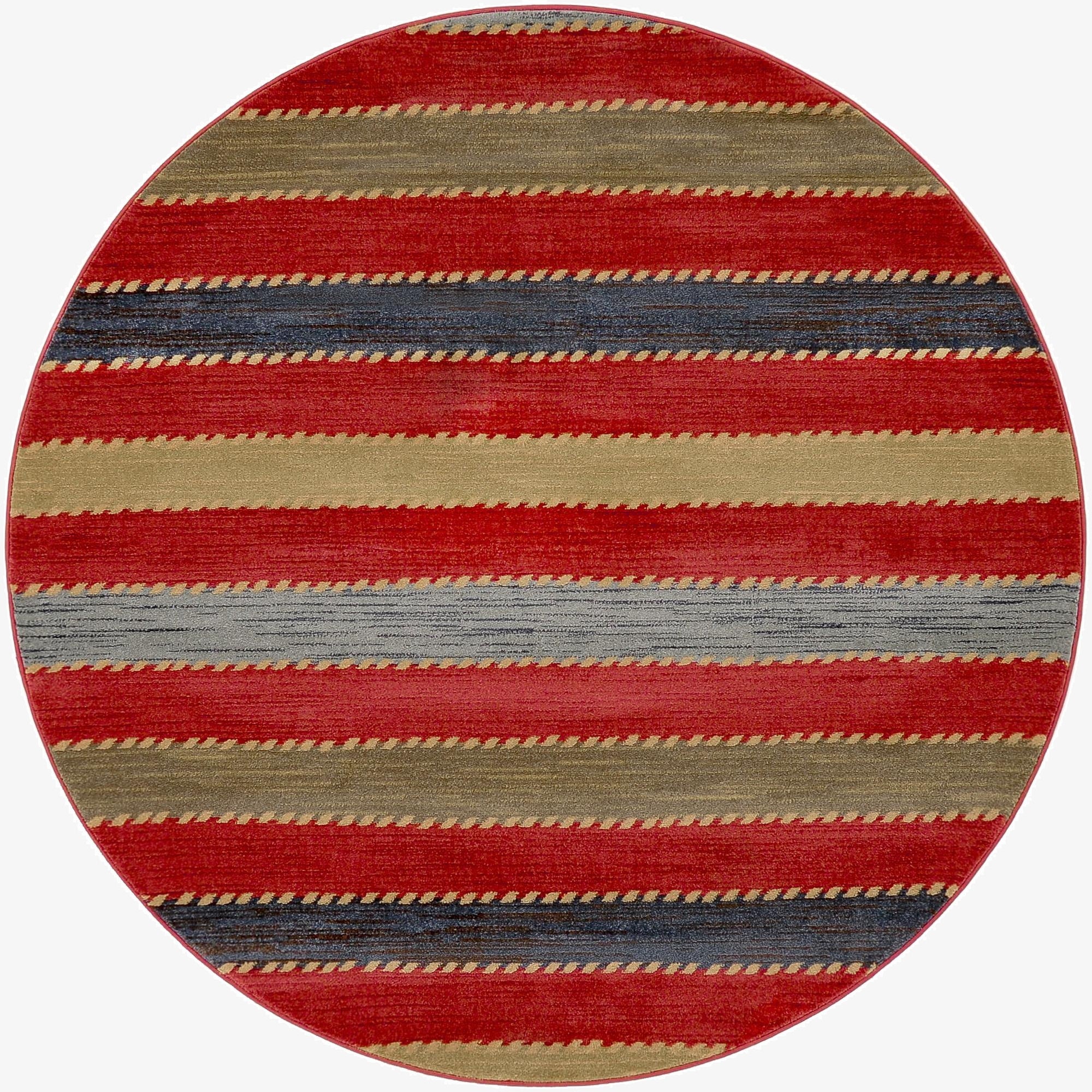 6' x 6' Kashkuli Gabbeh Round Rug