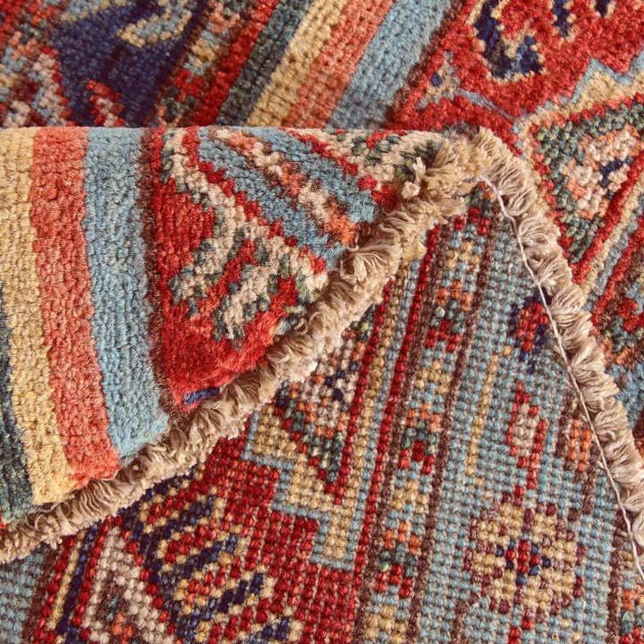2' 11 x 2' 11 Hand Knotted Kazak Round Rug