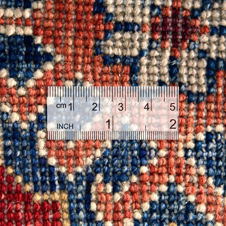 Detail image of 2' 11 x 2' 11 Hand Knotted Kazak Round Rug