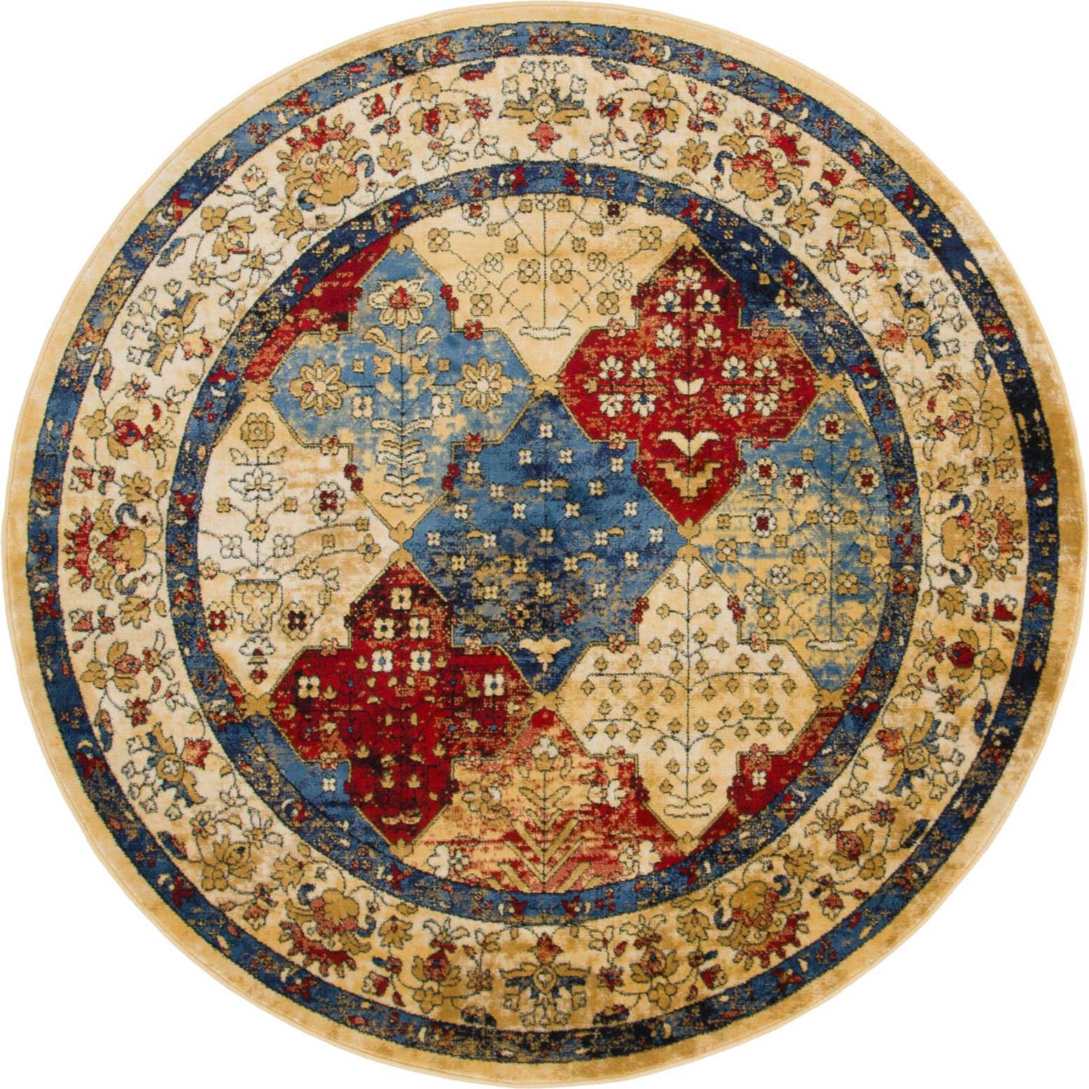 5' x 5' Kennedy Round Rug