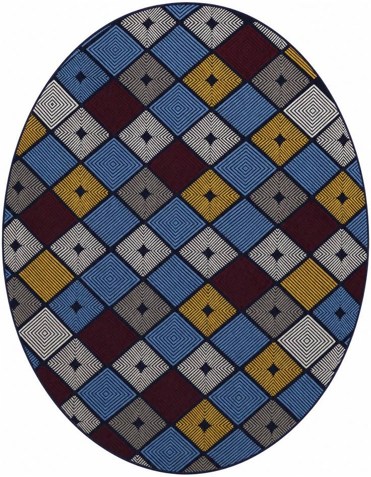 Detail image of 7' 10 x 7' 10 Laguna Round Rug