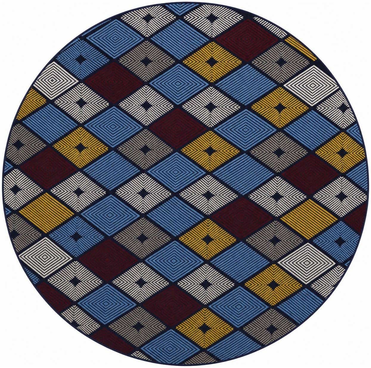 7' 10 x 7' 10 Laguna Round Rug