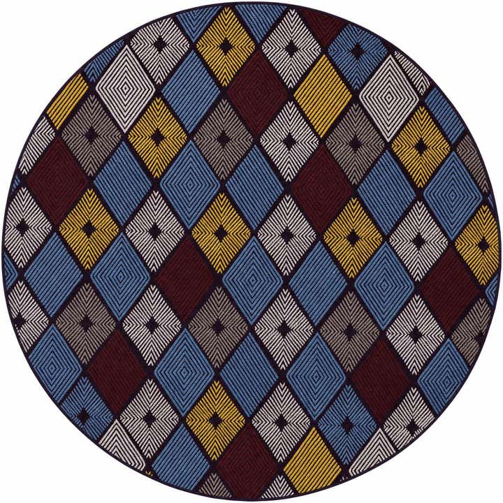 7' 10 x 7' 10 Laguna Round Rug