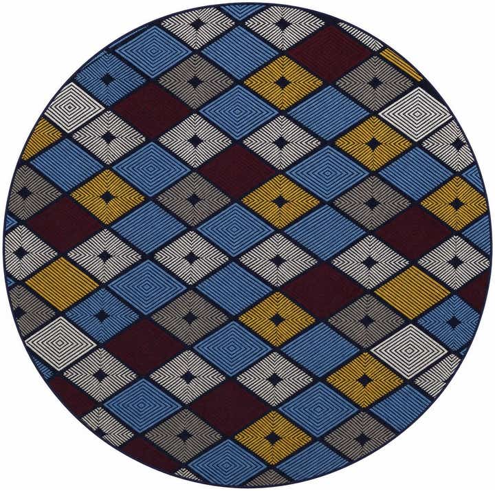7' 10 x 7' 10 Laguna Round Rug