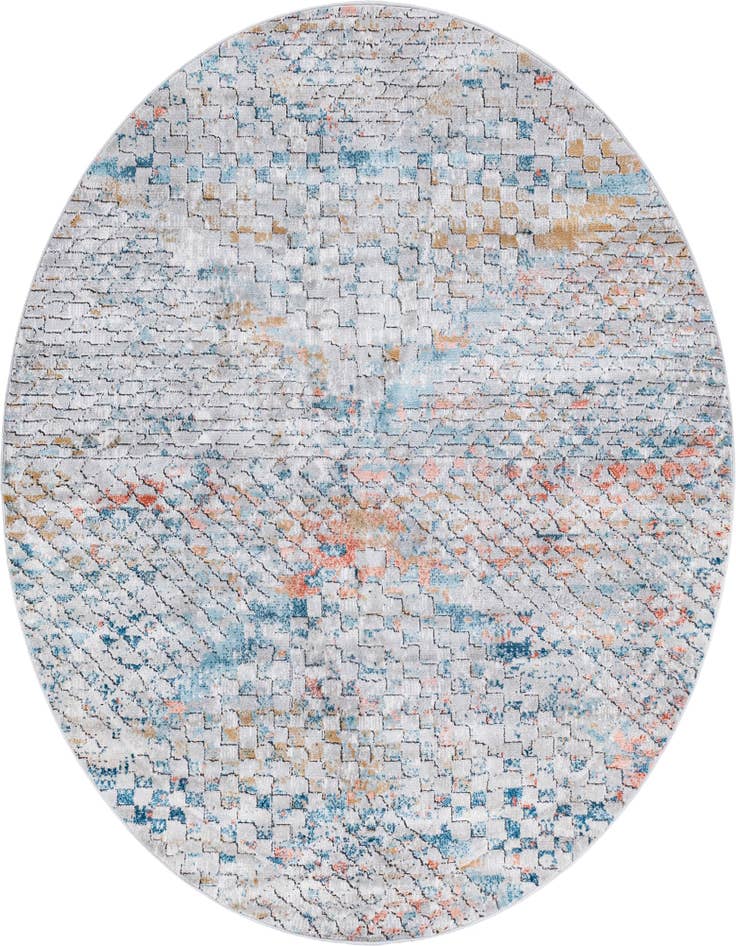 Detail image of 7' x 7' Leipzig Round Rug