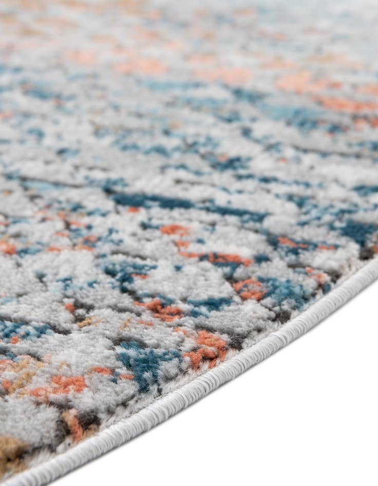 Detail image of 5' 3 x 5' 3 Leipzig Round Rug