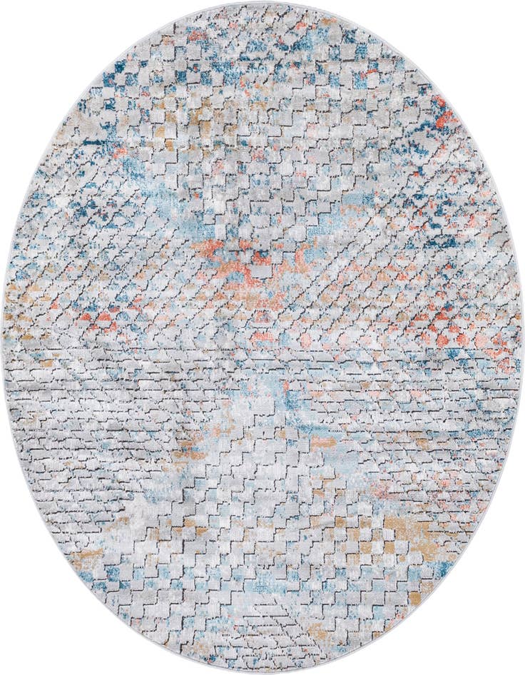 Detail image of 6' x 6' Leipzig Round Rug