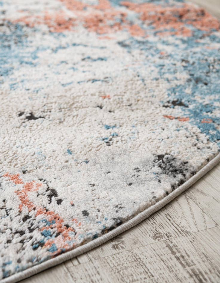 Detail image of 6' x 6' Leipzig Round Rug