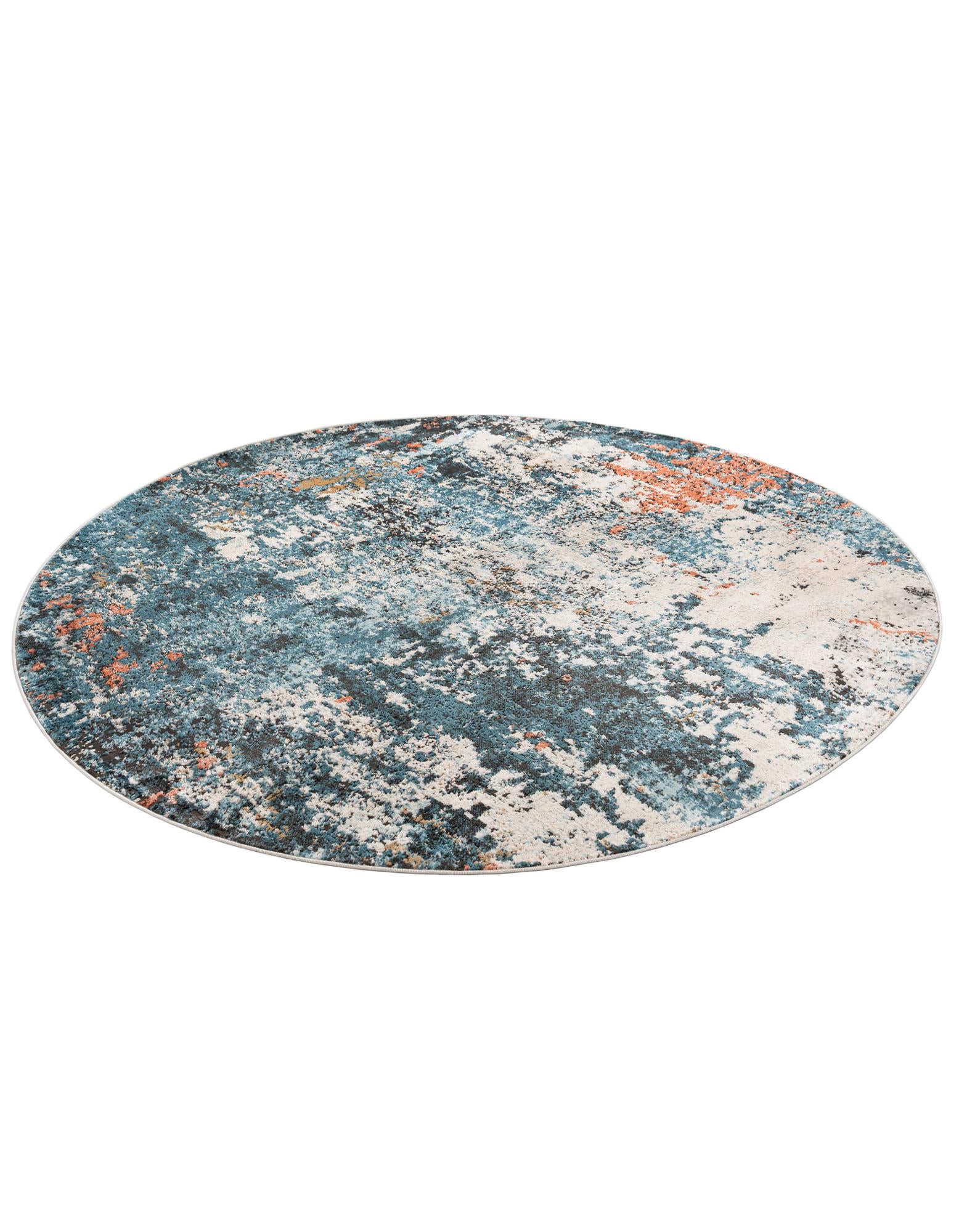 7' x 7' Leipzig Round Rug