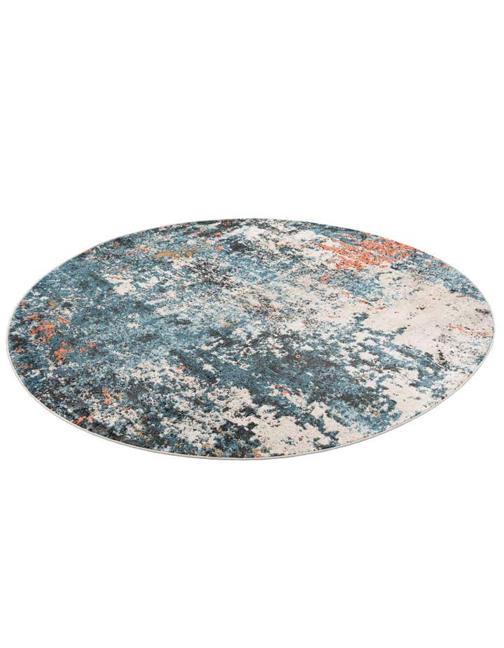 7' x 7' Leipzig Round Rug