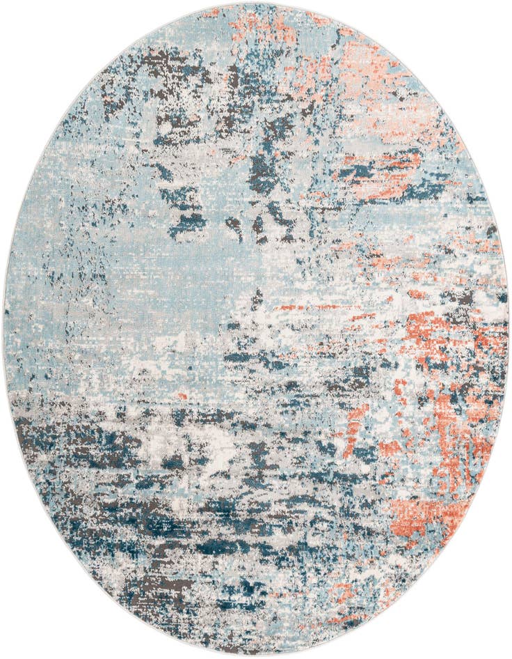 Detail image of 7' x 7' Leipzig Round Rug