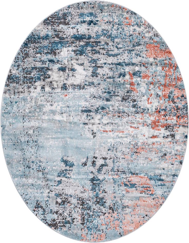 Detail image of 6' x 6' Leipzig Round Rug