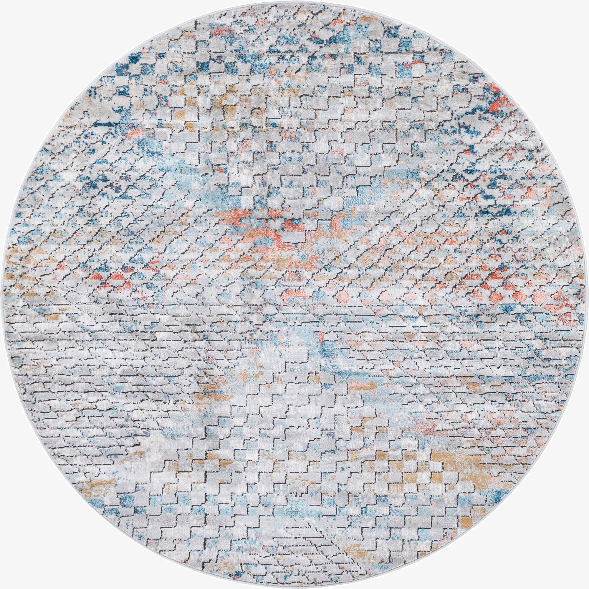 185cm x 185cm Leipzig Round Rug