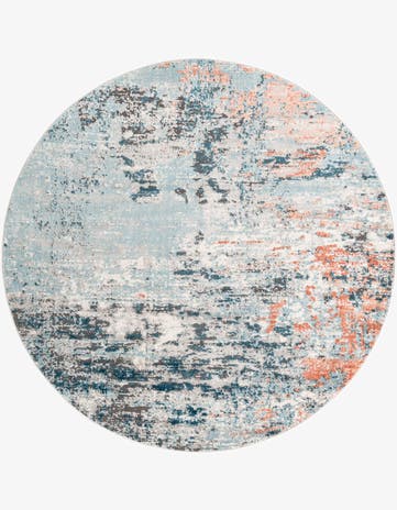 7' x 7' Leipzig Round Rug