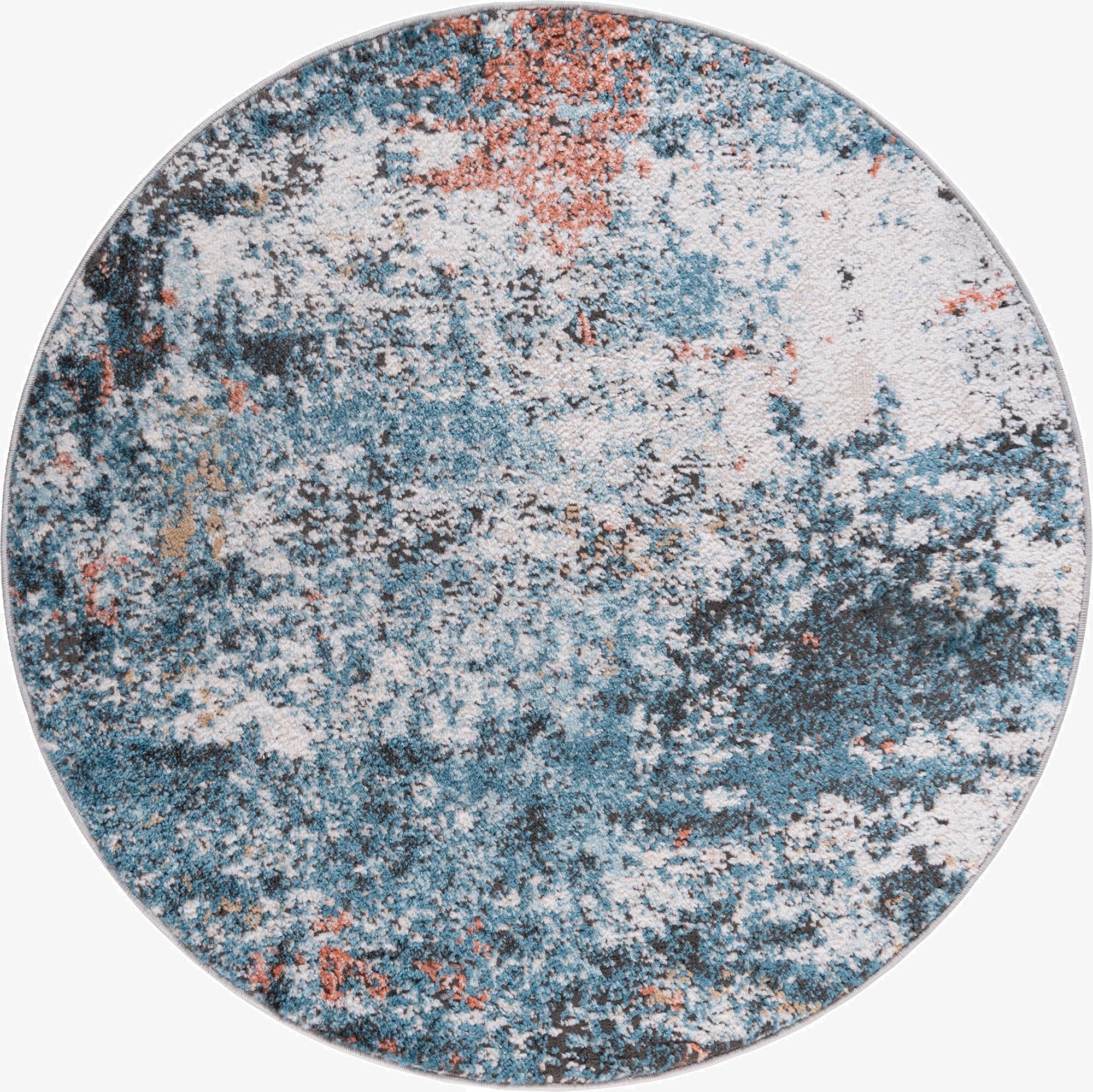 3' 3 x 3' 3 Leipzig Round Rug