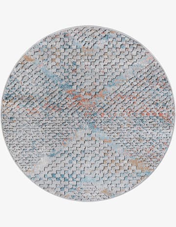 3' 3 x 3' 3 Leipzig Round Rug