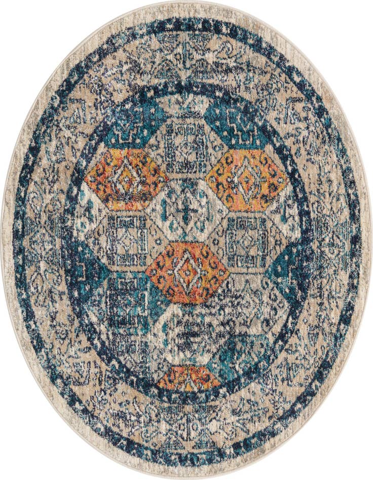 Detail image of 4' x 4' Lola Round Rug