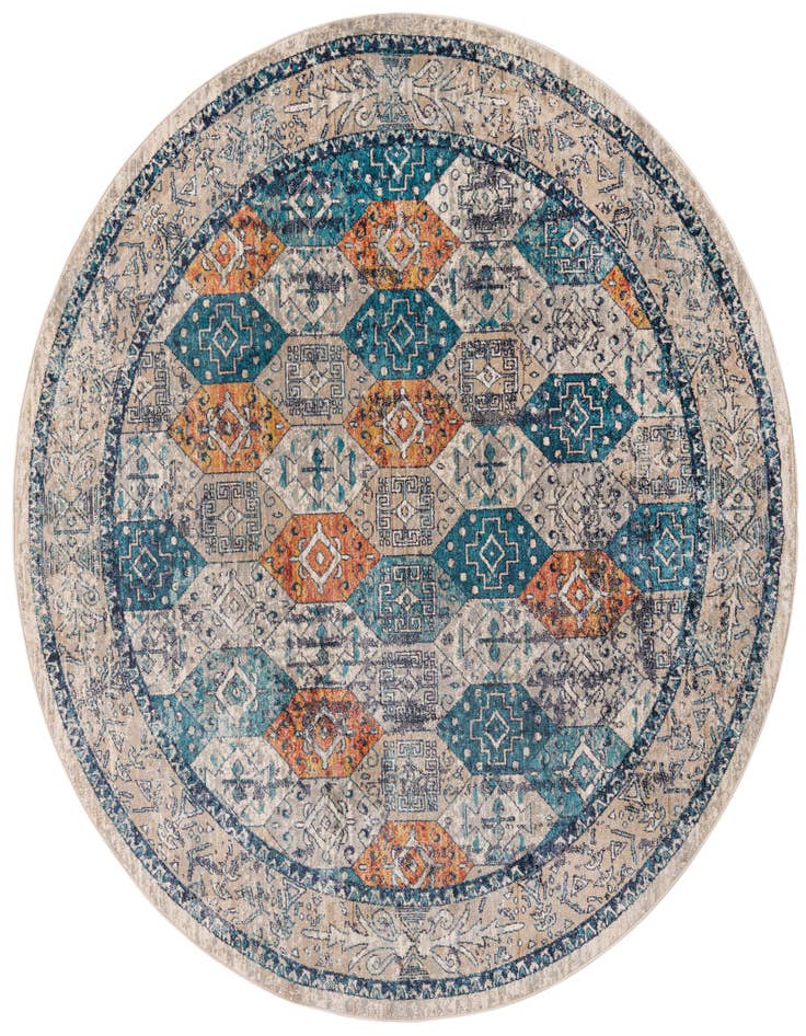 Detail image of 7' 10 x 7' 10 Lola Round Rug