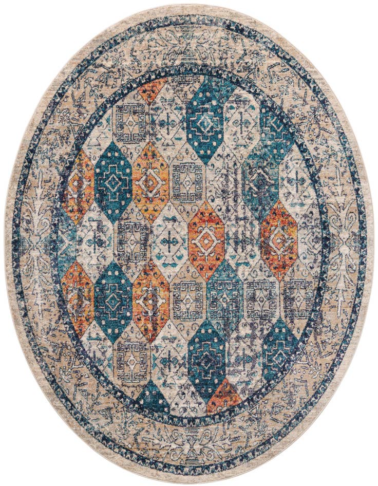 Detail image of 7' x 7' Lola Round Rug