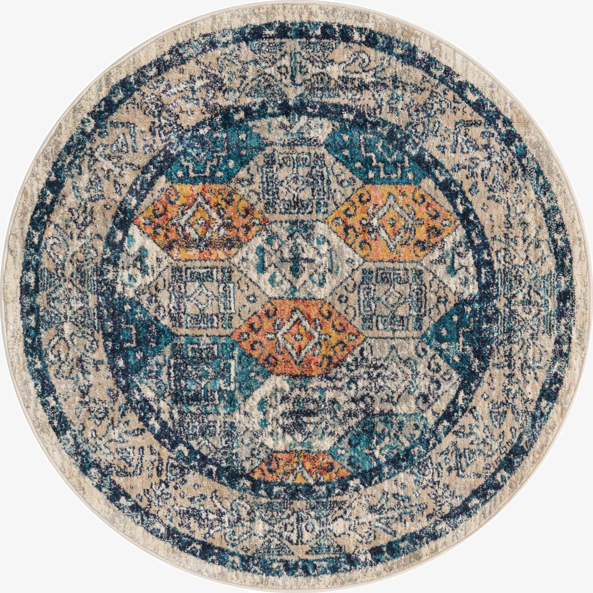 120cm x 120cm Lola Round Rug