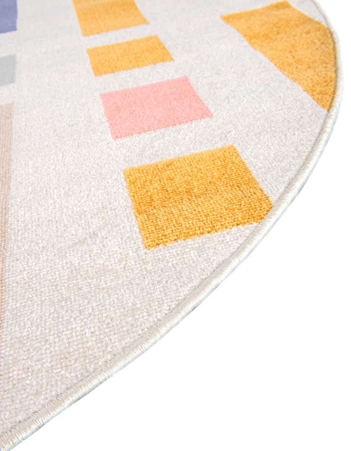 5' x 5' Lotus Round Rug