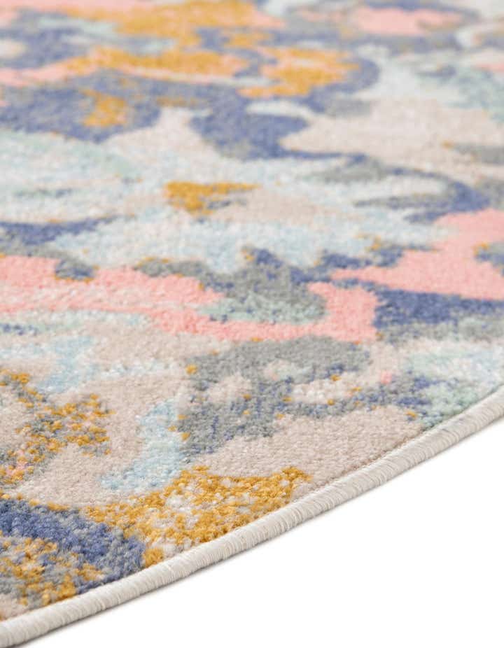 5' x 5' Lotus Round Rug