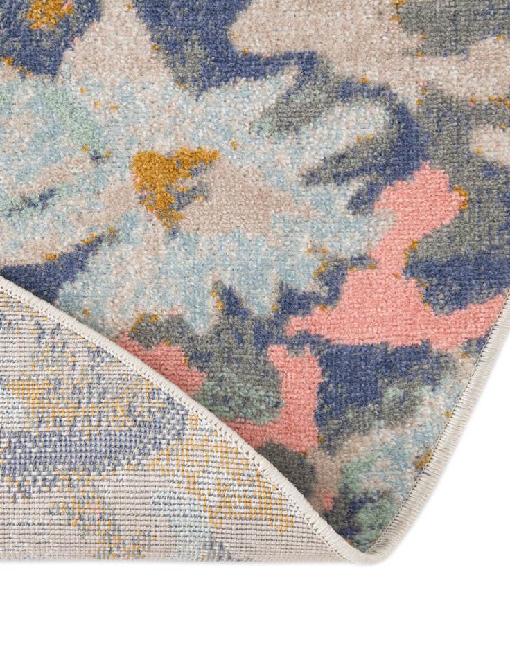 Detail image of 5' x 5' Lotus Round Rug