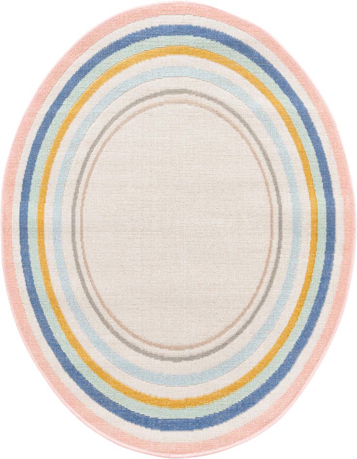 Detail image of 3' 3 x 3' 3 Lotus Round Rug