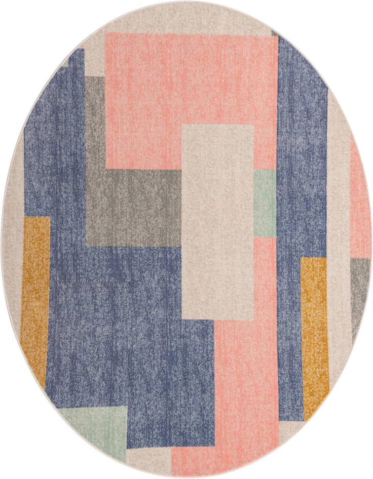 Detail image of 7' x 7' Lotus Round Rug