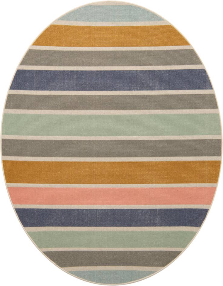 Detail image of 7' x 7' Lotus Round Rug