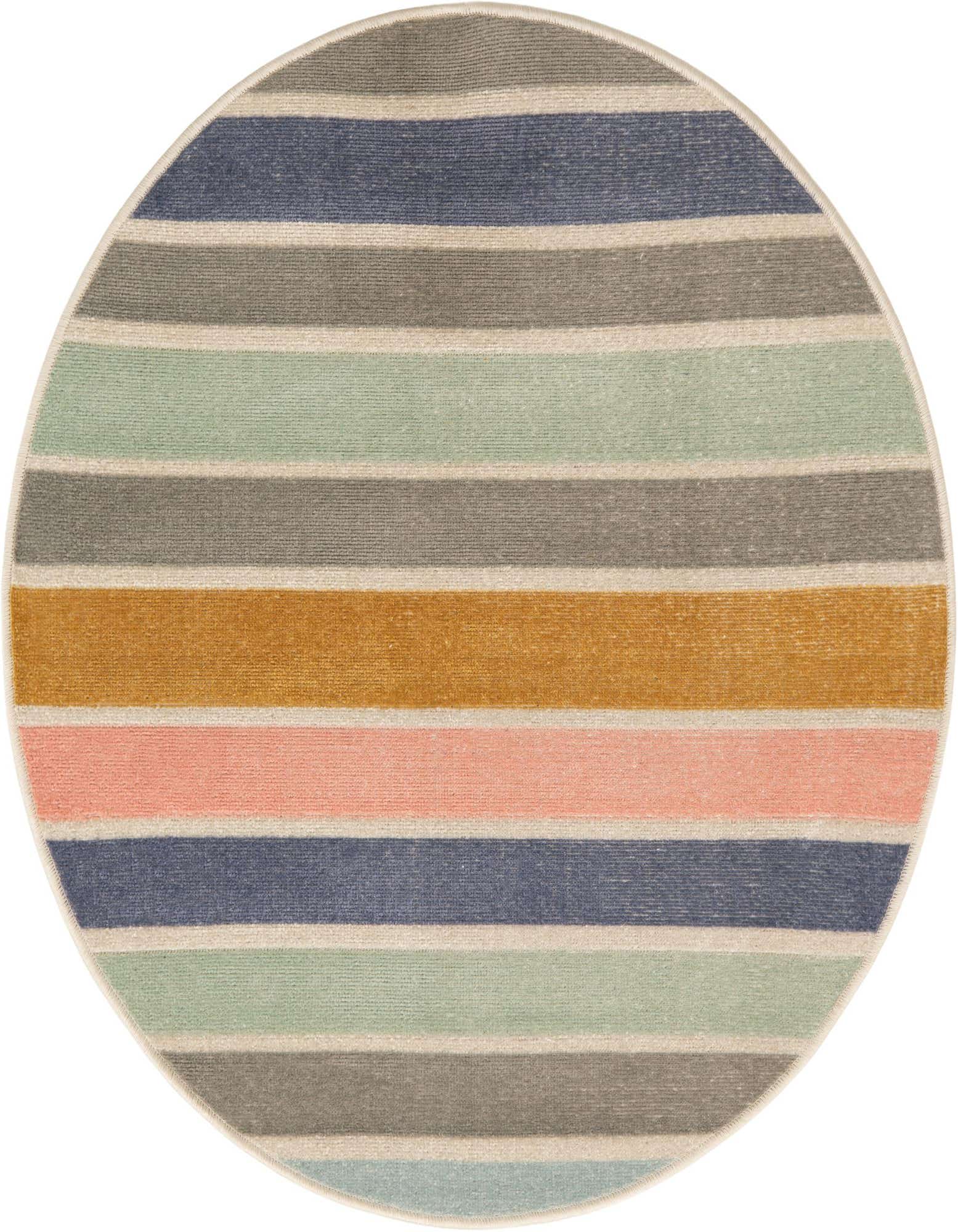 3' 3 x 3' 3 Lotus Round Rug