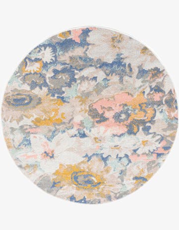 Lotus Round Rug