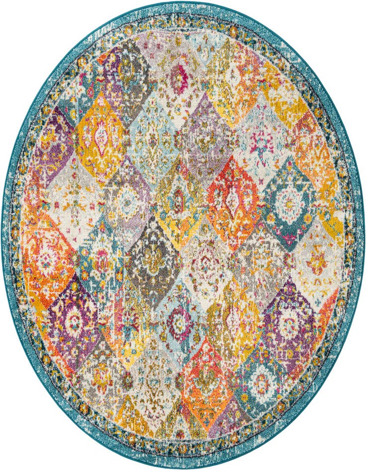 Detail image of 4' x 4' Madeline Round Rug