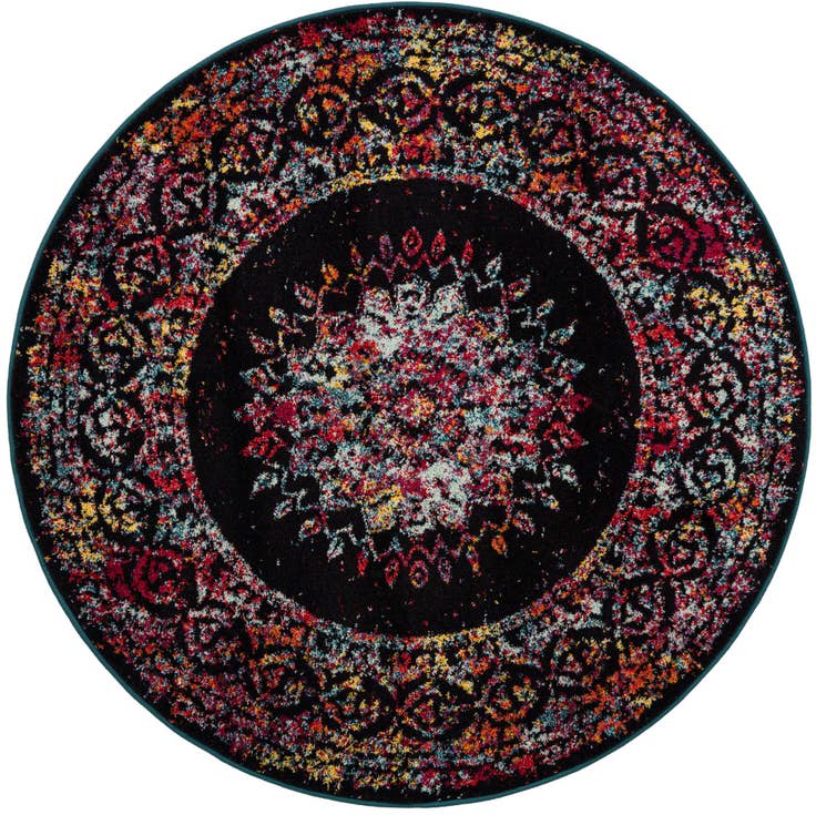 Detail image of 5' 3 x 5' 3 Madeline Round Rug