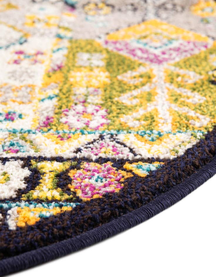 Detail image of 5' 3 x 5' 3 Madeline Round Rug