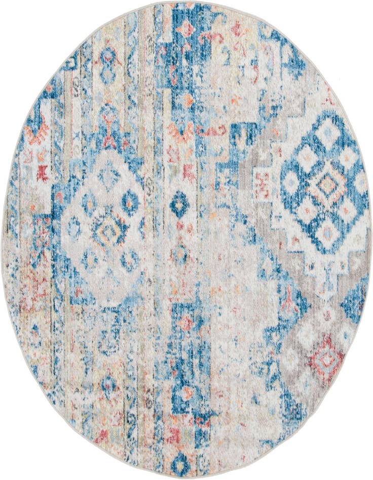 Detail image of 5' x 5' Madrid Round Rug
