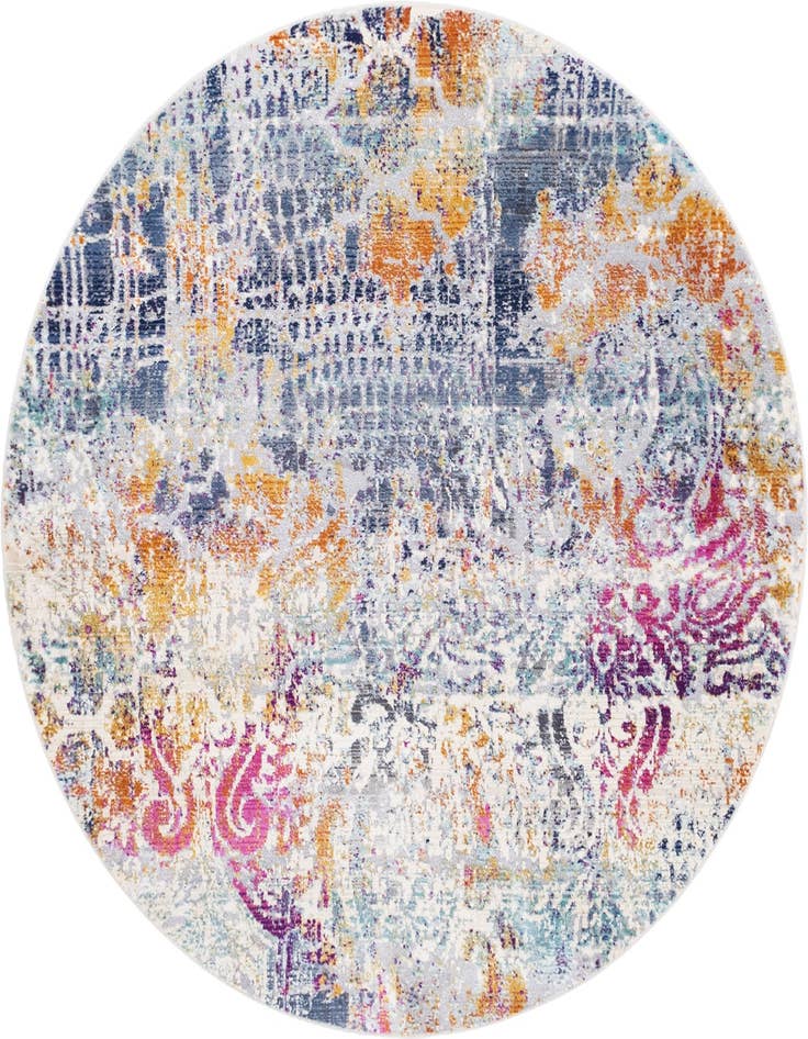 Detail image of 5' 2 x 5' 2 Malibu Round Rug